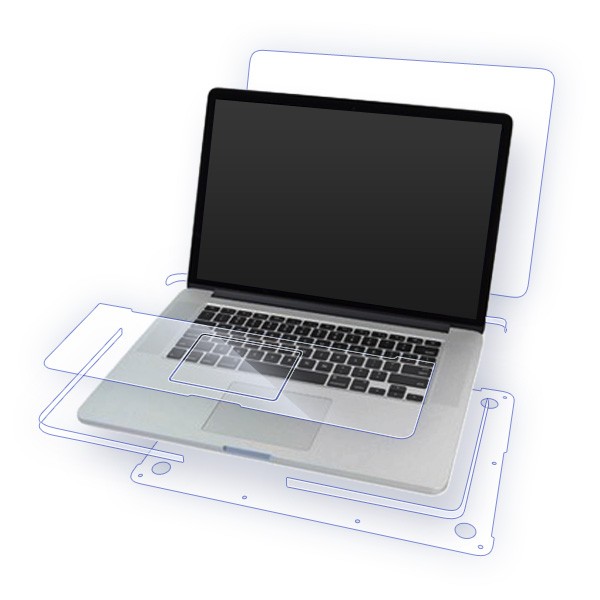 MacBook Pro with 15-inch Retina Display Total Body Skin